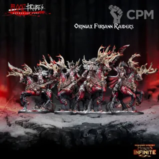 Описание картинки Oriniax Furiann Raiders от Manufactorum76 по цене 3 250руб | Свободный Рынок Миниатюр - СРМ