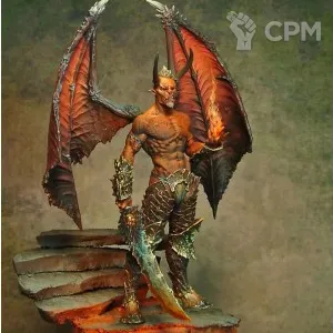 Описание картинки Shaetann The Immortal (limited) от OldHammer Мастерская по цене 1 100руб | Свободный Рынок Миниатюр - СРМ