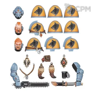 Описание картинки Space Wolves Upgrade Pack от WastelandMiniatures по цене 280руб | Свободный Рынок Миниатюр - СРМ