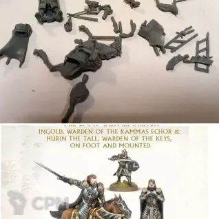 Описание картинки Hurin &amp; Ingold Wardens of Gondor от Xero по цене 450руб | Свободный Рынок Миниатюр - СРМ