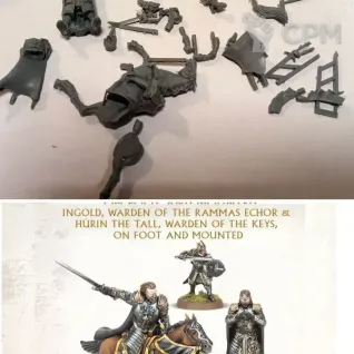 Описание картинки Hurin &amp; Ingold Wardens of Gondor от Xero по цене 450руб | Свободный Рынок Миниатюр - СРМ