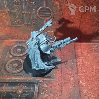 Описание картинки Chaos Lord in Terminator armour от OMG_SL по цене 1 500руб | Свободный Рынок Миниатюр - СРМ