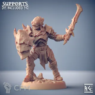 Описание картинки Пустынный страж (The Desert Guardian) от Gabrigame_Print по цене 270руб | Свободный Рынок Миниатюр - СРМ