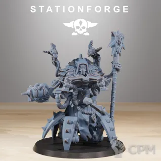 Описание картинки Dark Mechanicus Leader pack от Kapers Point по цене 1 080руб | Свободный Рынок Миниатюр - СРМ