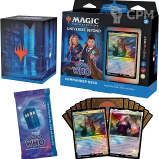 Описание картинки Колода Timey-Wimey выпуска MTG Universes Beyond - Doctor Who на английском языке от Дауран по цене 9 000руб | Свободный Рынок Миниатюр - СРМ