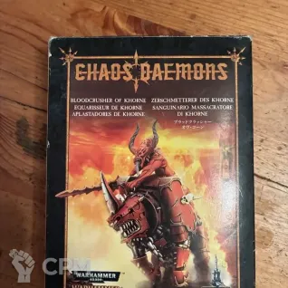 Описание картинки Warhammer Bloodcrusher of Khorne Бладкрашер Хорна от SunEach по цене 6 900руб | Свободный Рынок Миниатюр - СРМ