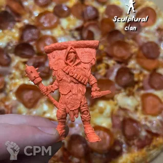 Описание картинки "Crazy Food" от Sculptural clan по цене 3 800руб | Свободный Рынок Миниатюр - СРМ