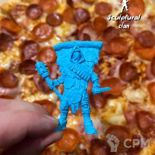 Описание картинки "Crazy Food" от Sculptural clan по цене 3 800руб | Свободный Рынок Миниатюр - СРМ