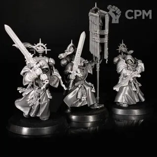Описание картинки Inner Circle Companions миниатюра по вселенной warhammer 40000 от KoofWorkshop по цене 2 000руб | Свободный Рынок Миниатюр - СРМ
