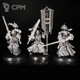 Описание картинки Inner Circle Companions миниатюра по вселенной warhammer 40000 от KoofWorkshop по цене 2 000руб | Свободный Рынок Миниатюр - СРМ