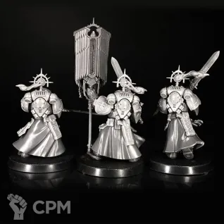 Описание картинки Inner Circle Companions миниатюра по вселенной warhammer 40000 от KoofWorkshop по цене 2 000руб | Свободный Рынок Миниатюр - СРМ