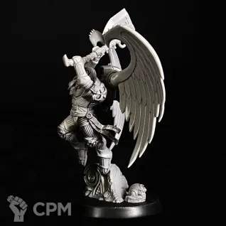 Описание картинки Astorath the Grim Blood angels миниатюра по вселенной warhammer 40000 от KoofWorkshop по цене 1 500руб | Свободный Рынок Миниатюр - СРМ