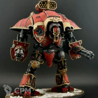 Описание картинки Армия Chaos Knights от Kisinamorda по цене 160 000руб | Свободный Рынок Миниатюр - СРМ