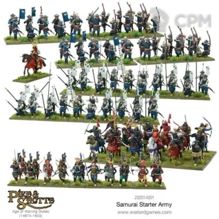 Описание картинки 202014001  Samurai Starter Army от Base 28 по цене 11 750руб | Свободный Рынок Миниатюр - СРМ
