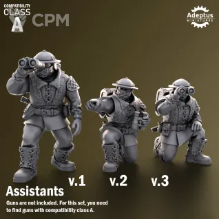 Описание картинки Heavy weapons squad Sunclaw Regiment от Zakat-3D по цене 250руб | Свободный Рынок Миниатюр - СРМ