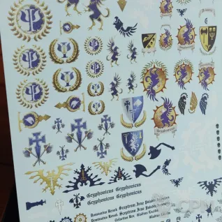 Описание картинки Transfer sheet Legio Gryphonicus от ССП по цене 1 800руб | Свободный Рынок Миниатюр - СРМ