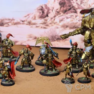 Описание картинки Combat patrol Adeptus Custodes от  по цене 7 000руб | Свободный Рынок Миниатюр - СРМ