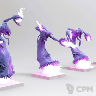 Описание картинки Exalted Flamer of Tzeentch от Магазин Альфария по цене 450руб | Свободный Рынок Миниатюр - СРМ