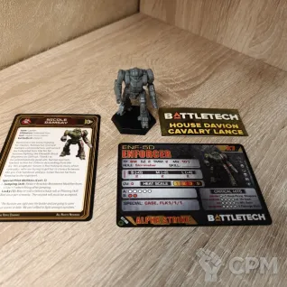 Описание картинки Enforcer из House Davion Cavalry Lance от Tesla по цене 600руб | Свободный Рынок Миниатюр - СРМ