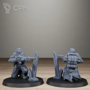 Описание картинки GrimGuard Trench Raiders от Manufactorum76 по цене 1 600руб | Свободный Рынок Миниатюр - СРМ