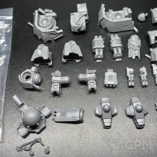 Описание картинки White Scars Legion Leviathan Pattern Siege Dreadnought от Bender Rodriguez по цене 1 100руб | Свободный Рынок Миниатюр - СРМ