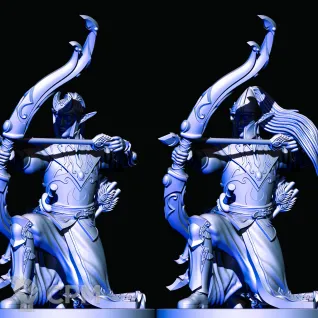 Описание картинки High Elves Archers от Магазин Альфария по цене 880руб | Свободный Рынок Миниатюр - СРМ