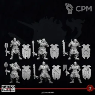Описание картинки chaos warriors от Daniilfedyakov по цене 1 100руб | Свободный Рынок Миниатюр - СРМ