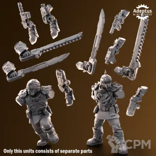 Описание картинки Squad Sporeblight Regiment от Zakat-3D по цене 1 500руб | Свободный Рынок Миниатюр - СРМ