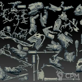 Описание картинки Putrid Blightkings (Scan) от AxeL's Forge по цене 1 350руб | Свободный Рынок Миниатюр - СРМ