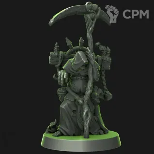 Описание картинки Rotbringer Sorcerer от Naggaroth Night по цене 600руб | Свободный Рынок Миниатюр - СРМ