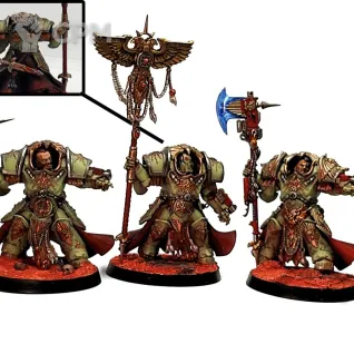 Описание картинки Adeptus Custodes army от KhornyBabe  по цене 50 000руб | Свободный Рынок Миниатюр - СРМ