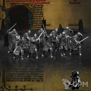 Описание картинки 13th century - Lithuanian Warriors 28мм от Manufactorum76 по цене 1 500руб | Свободный Рынок Миниатюр - СРМ