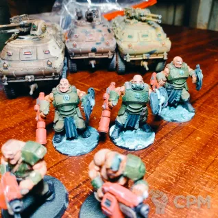 Описание картинки Ogryn + Bulgryn от Plebs_Print по цене 2 000руб | Свободный Рынок Миниатюр - СРМ