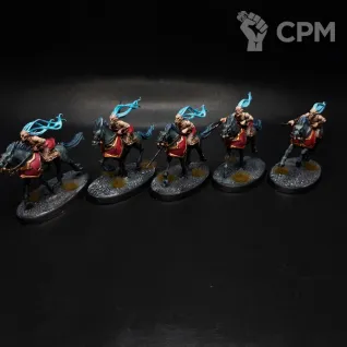 Описание картинки Doomfire Warlocks пластик гв, покрас от V130177@mail.ru по цене 4 200руб | Свободный Рынок Миниатюр - СРМ