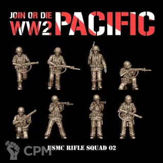 Описание картинки USMC RIFLEMEN_02 от 3DPrintClub по цене 95руб | Свободный Рынок Миниатюр - СРМ