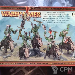 Описание картинки Savage Orc Boar Boyz от firon по цене 15 700руб | Свободный Рынок Миниатюр - СРМ