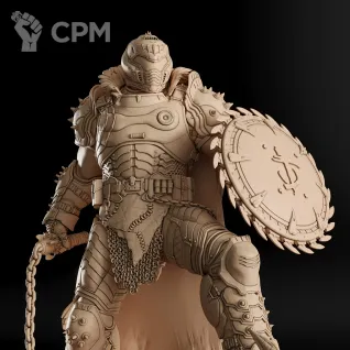 Описание картинки Doom Slayer Фигурка (Doom) от GAS3TXD  по цене 3 900руб | Свободный Рынок Миниатюр - СРМ