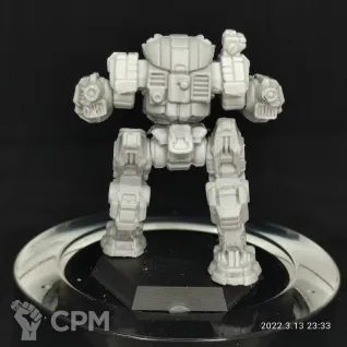 Описание картинки Флэшмэн FLS-8K (75 тонн) от Dwarf Pirate Foundry по цене 450руб | Свободный Рынок Миниатюр - СРМ