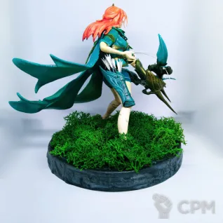 Описание картинки Фигурка Windranger dota 2 от Коллекциономания по цене 22 500руб | Свободный Рынок Миниатюр - СРМ