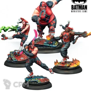 Описание картинки Roller Derby Harlequins - Batman Miniature Game от Критикал Принт по цене 990руб | Свободный Рынок Миниатюр - СРМ