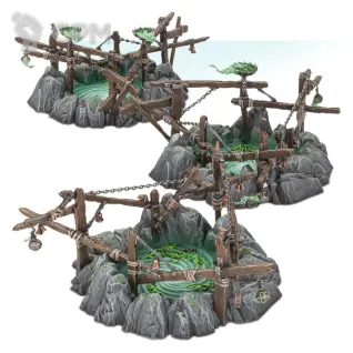 Описание картинки Предзаказ Skaven Gnawholes от  по цене 7 400руб | Свободный Рынок Миниатюр - СРМ