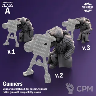 Описание картинки Heavy weapons team Iceward Division от Zakat-3D по цене 280руб | Свободный Рынок Миниатюр - СРМ