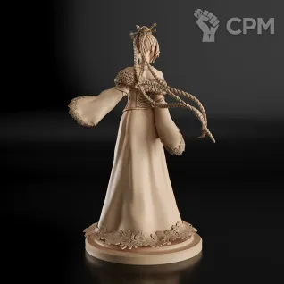 Описание картинки Lulu Фигурка (Final Fantasy) от GAS3TXD  по цене 2 900руб | Свободный Рынок Миниатюр - СРМ