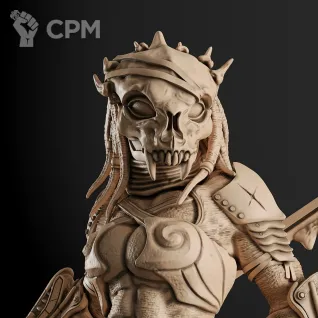Описание картинки Female Predator Фигурка (Predator) от GAS3TXD  по цене 3 900руб | Свободный Рынок Миниатюр - СРМ