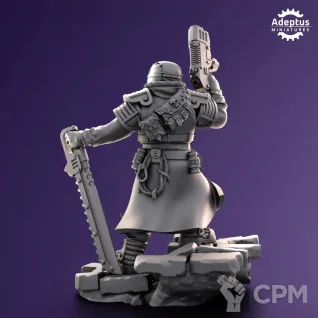 Описание картинки Commander Iceward Division от Zakat-3D по цене 200руб | Свободный Рынок Миниатюр - СРМ