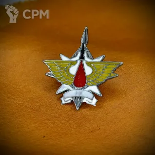 Описание картинки Значок IX Blood Angels (Кровавые Ангелы) цветной от Game&Reality Studio по цене 800руб | Свободный Рынок Миниатюр - СРМ