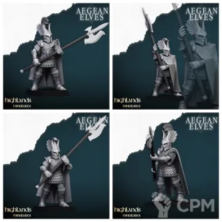 Описание картинки Mycenaean Guard от 3DPrintClub по цене 95руб | Свободный Рынок Миниатюр - СРМ