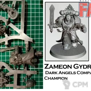 Описание картинки Deathwatch Overkill Zameon Gydrael, Dark Angels Company Champion от MiniaturesFAN по цене 2 989руб | Свободный Рынок Миниатюр - СРМ