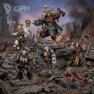 Описание картинки Huron Blackheart and the Masters of the Maelstrom от 3D Shop  по цене 1 000руб | Свободный Рынок Миниатюр - СРМ