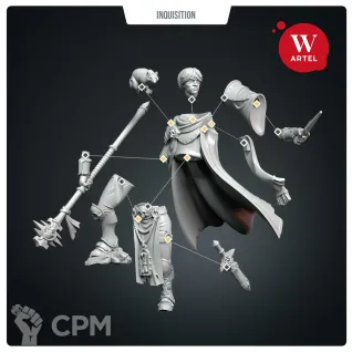 Описание картинки Миниатюра Rowan Wesley, Charm Keeper от Артель W по цене 890руб | Свободный Рынок Миниатюр - СРМ